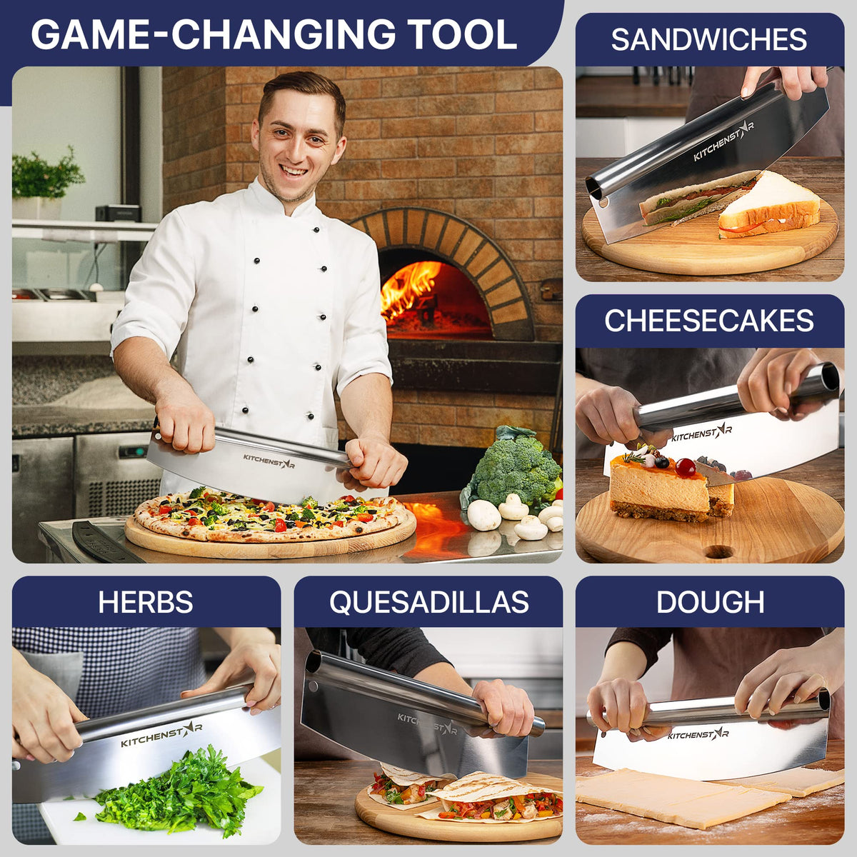 KitchenStar gift idea for pizza lovers and home chefs.