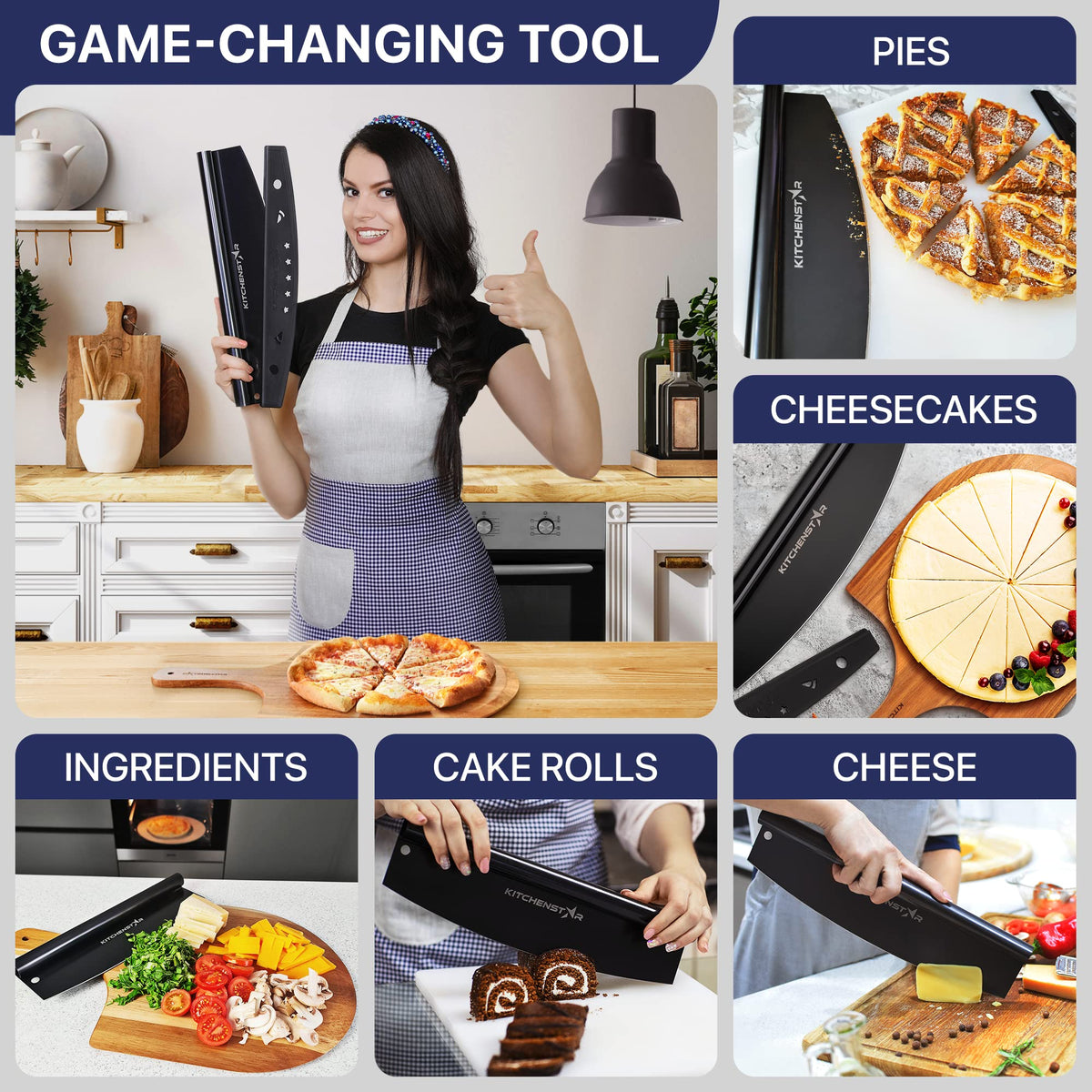 KitchenStar gift idea for pizza lovers and home cooks.