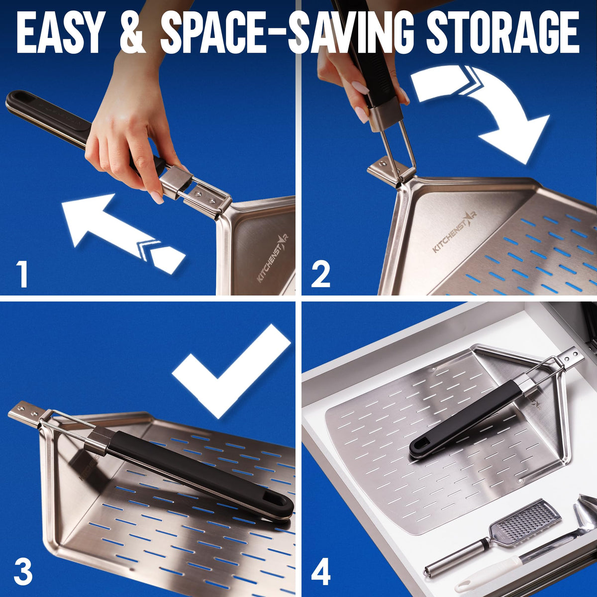 KitchenStar pizza-oven-accessory peel aids easy transfer from oven to board