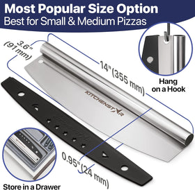 KitchenStar dishwasher-safe design makes cleanup quick after meals.