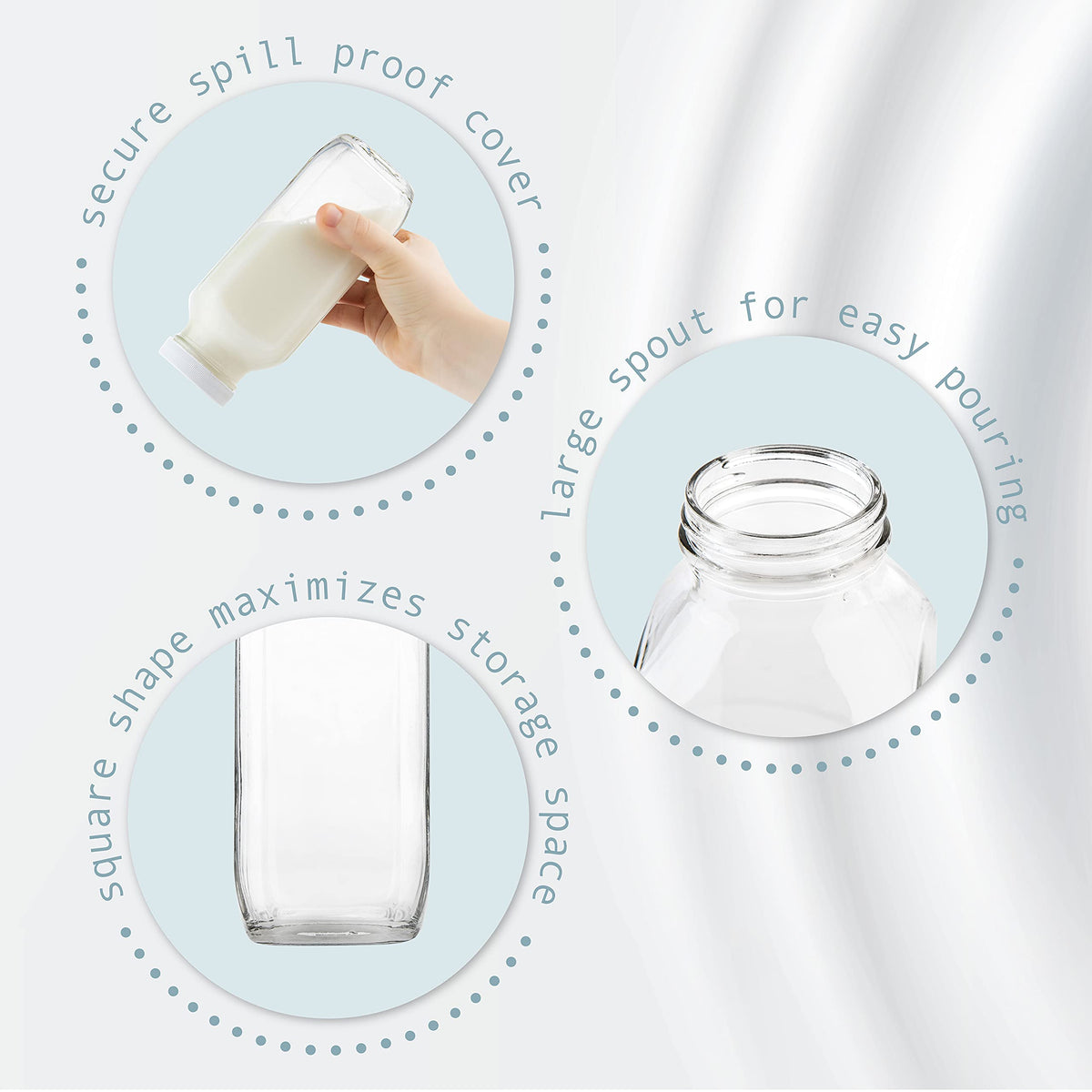 kitchentoolz airtight lid keeps beverages fresh in the fridge