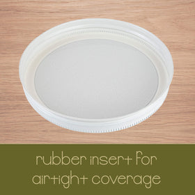 Kitchentoolz flour storage jar keeps pantry staples visible and organized.