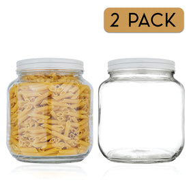 Kitchentoolz half-gallon jar suitable for beverages and DIY projects.