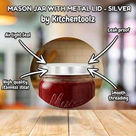 kitchentoolz versatile jar for prep, snacks, and beverages