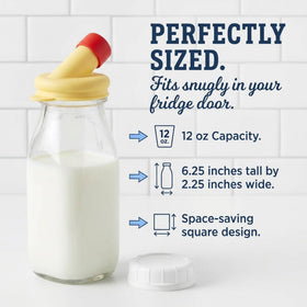 Kitchentoolz multi-use bottle with secure lid for meal prep
