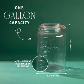 kitchentoolz wide-mouth mason jar ideal for easy filling and cleaning