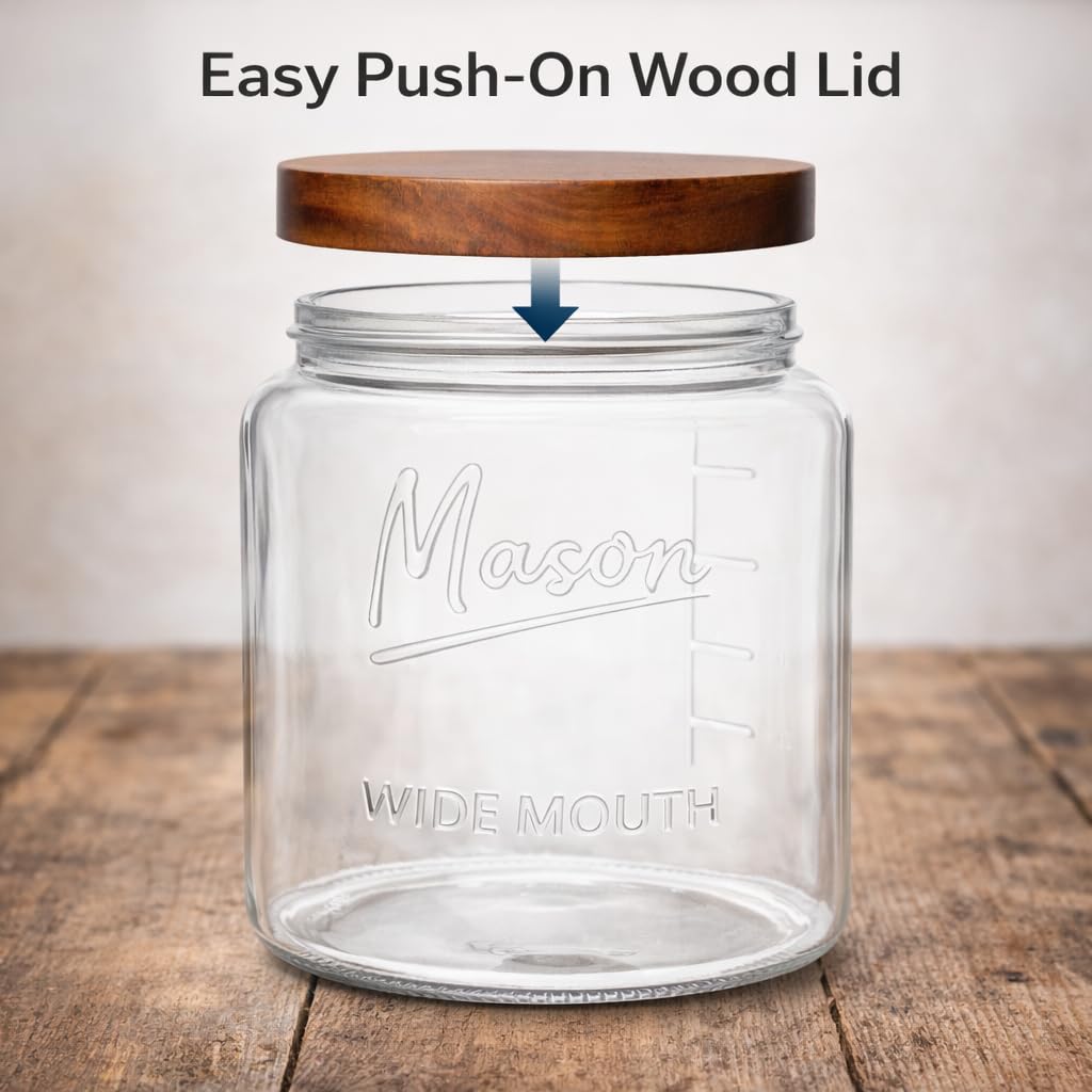 Kitchentoolz wide-mouth design allows easy filling, scooping, and cleaning.