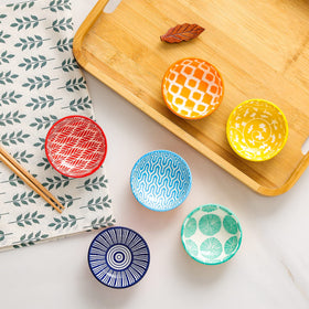 KitchenTour microwave-safe ceramic bowls ideal for quick reheats and sauces.