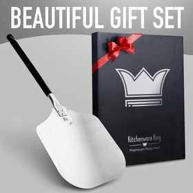 Kitchenware King compatible with baking steels and stones for even results.