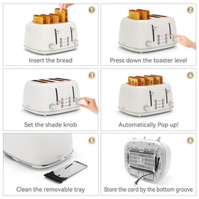 KITCHMIX high lift lever eases removing small slices safely
