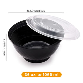 Kitch’nMore clear lids seal in freshness and prevent spills during transport.