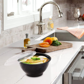 Kitch’nMore freezer-safe bowls store batch meals for weeks.