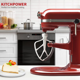 KITCHPOWER dishwasher-safe beater for easy cleanup after use.