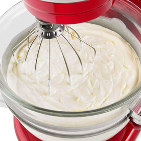 KITCHPOWER KN256WW whipped cream in a bowl, showcasing airy texture