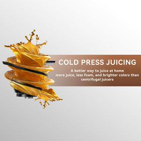 KITCHTREE includes two 28-ounce cups for convenient juice collection.