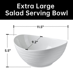 KITEISCAT acacia wood salad utensils for easy serving.