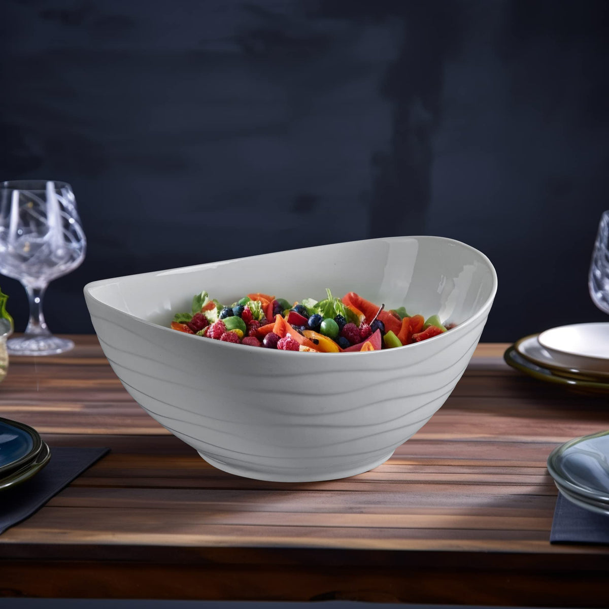 KITEISCAT large-capacity serving supports generous servings at gatherings.