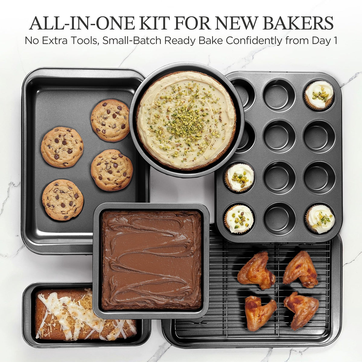 KITESSENSU Cooling Rack speeds cooling while keeping baked goods crisp.