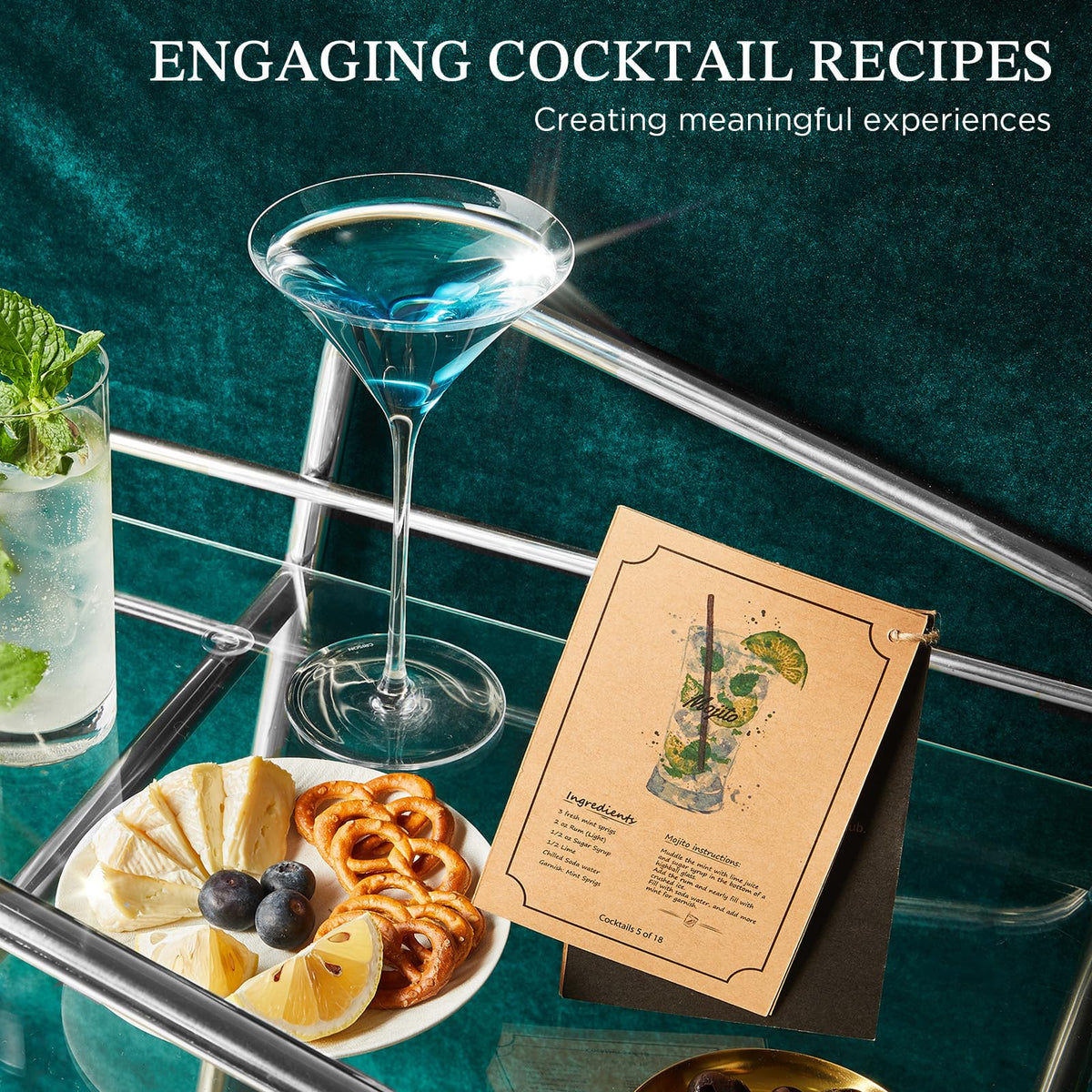 KITESSENSU reusable straws and picks promote eco-friendly serving.