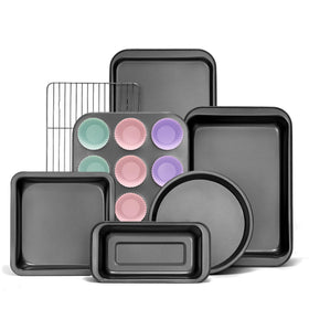 KITESSENSU Round Cake Pan offers even heat and easy release for flawless cakes.