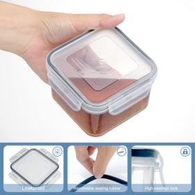 KITHELP stackable design maximizing kitchen space and pantry organization.