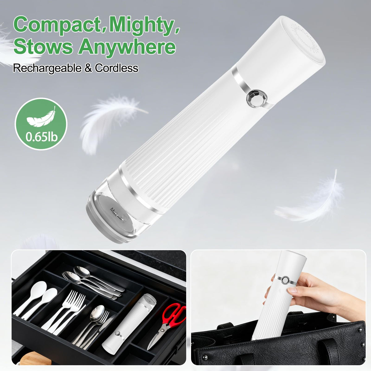 KITHELP Vacuum Sealer includes 30 reusable bags for versatile storage.