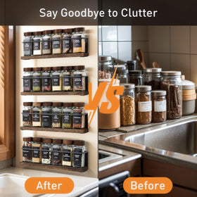 KitHero 216 spice labels plus 32 blanks help customize and identify spices quickly.