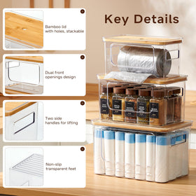 KitHero trash bag dispenser wide opening enables easy bag dispensing.