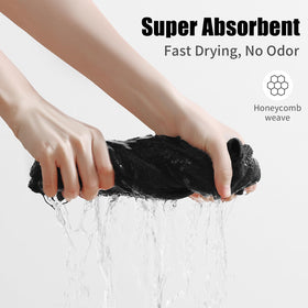 Kitinjoy 8-pack kitchen towels arranged for multi-task cleaning.