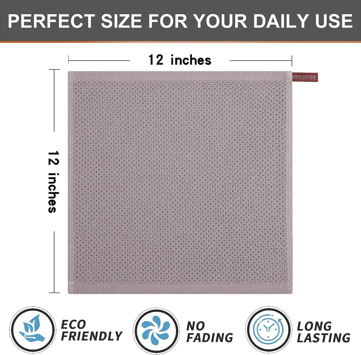 Kitinjoy hanging hook design facilitates easy air drying.