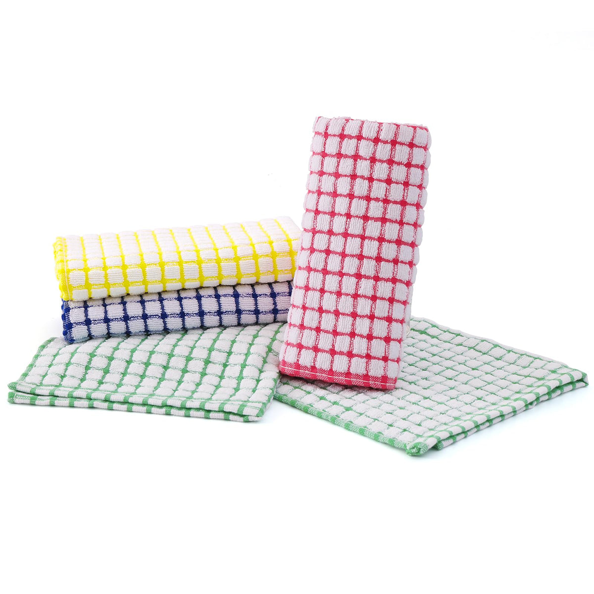 Kitinjoy dishcloths reduce paper waste while staying fluffy and ready to use.