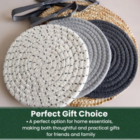 KITLAB 8-inch trivet is easy to care for and machine washable.