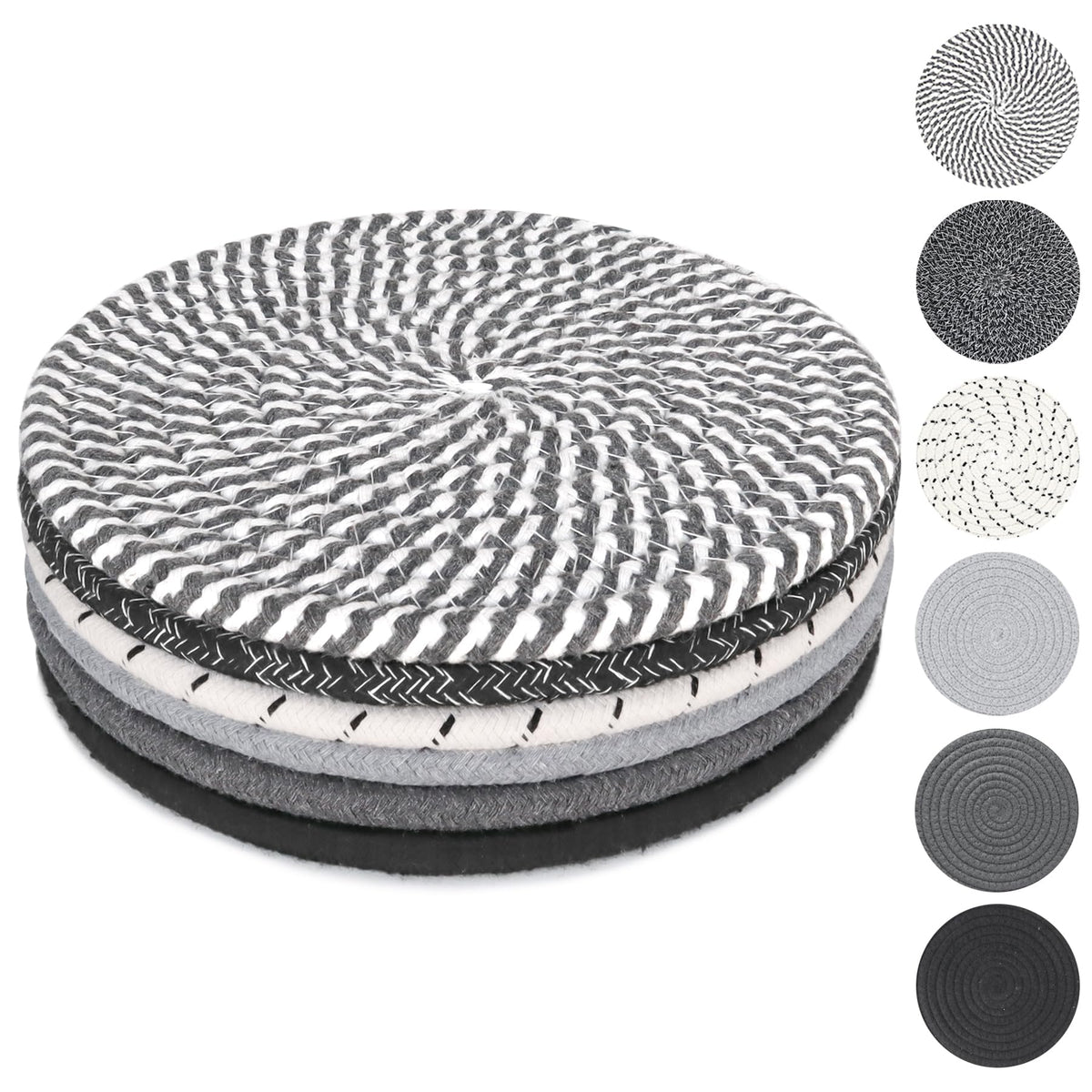 KITLAB 8-inch trivet shields tabletops from heat and scratches.