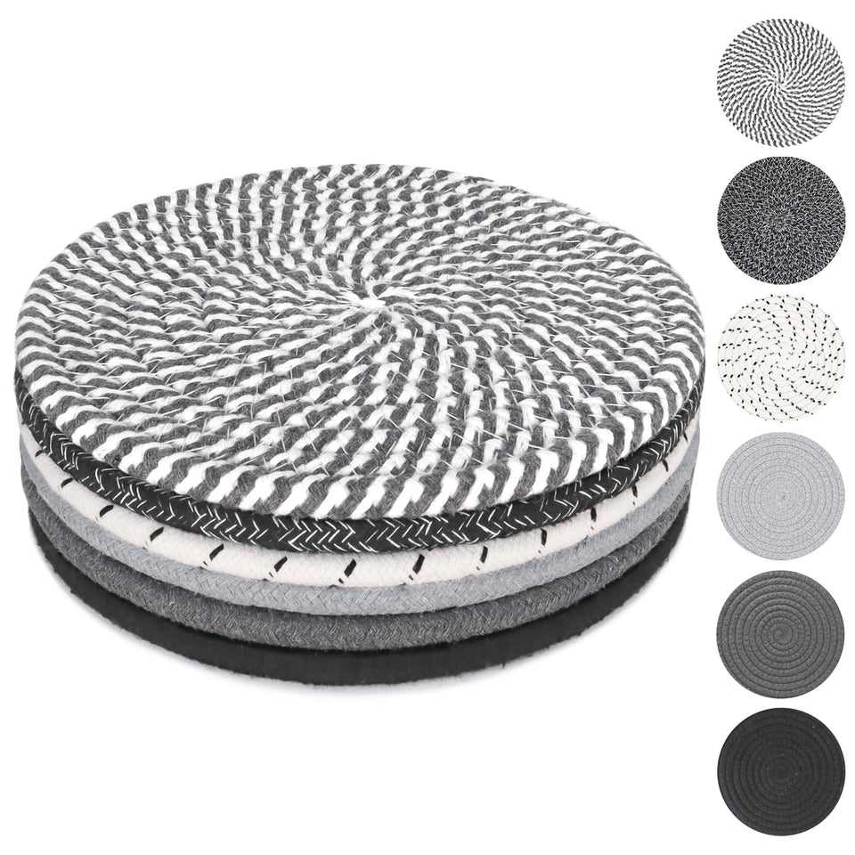 KITLAB 8-inch trivet shields tabletops from heat and scratches.