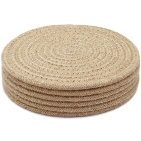 KITLAB 8-inch round trivet protects countertops from hot dishes with durable heat insulation
