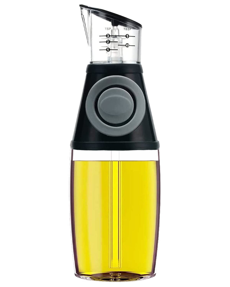 KITLAB oil dispenser bottle with pour spout for precise, mess-free pouring.
