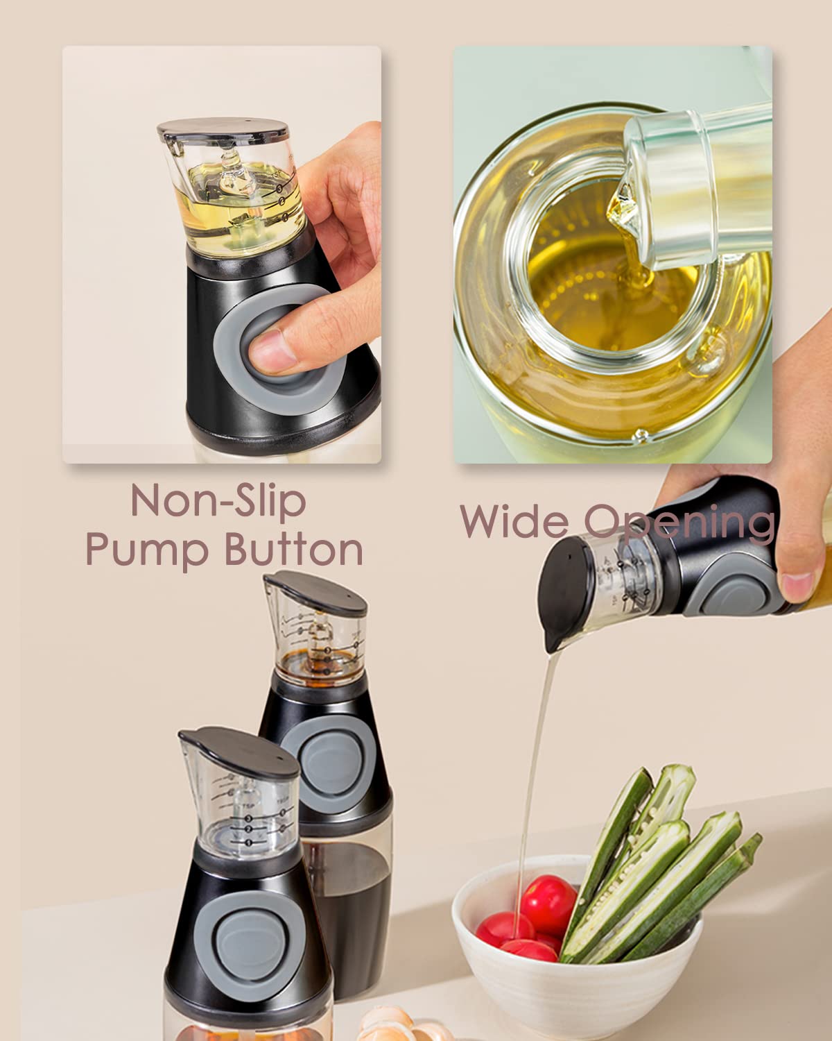 KITLAB wide opening allows easy refilling and thorough cleaning.