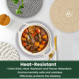 KITLAB versatile trivet serves as placemat, coaster, or utensil rest.