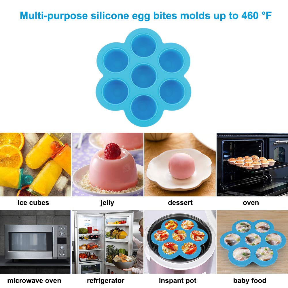 Kitoolbase Insta Pot egg steam trivet keeps eggs and small bites steady.