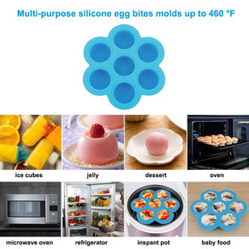 Kitoolbase Insta Pot egg steam trivet keeps eggs and small bites steady.