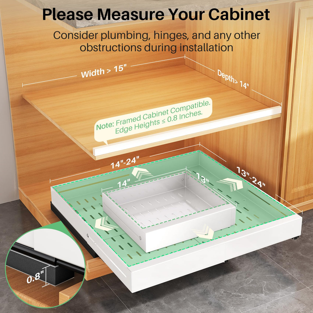 Kitstorack three-rail slide system delivers a smooth glide with heavy loads
