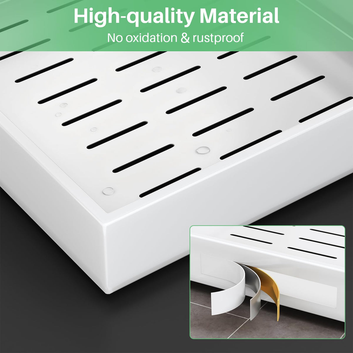 Kitstorack detachable glide enables easy cleaning