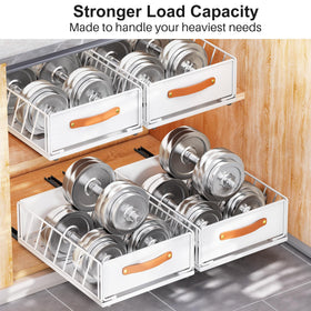 Kitstorack high-edge design prevents spills and keeps contents contained.