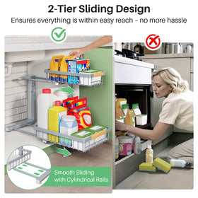 Kitstorack kitchen, bathroom, and pantry organization ready in one system.