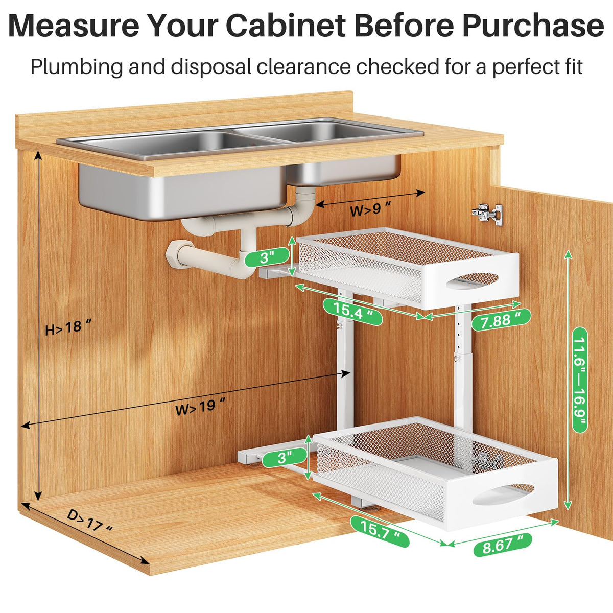 Kitstorack mesh sliding drawers showing smooth operation