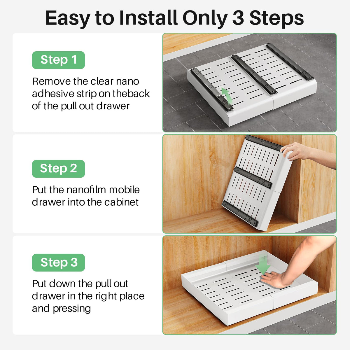 Kitstorack pantry storage keeps cans and jars in order