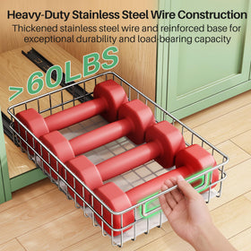 Kitstorack raising pads ensure compatibility with framed cabinets for stable operation