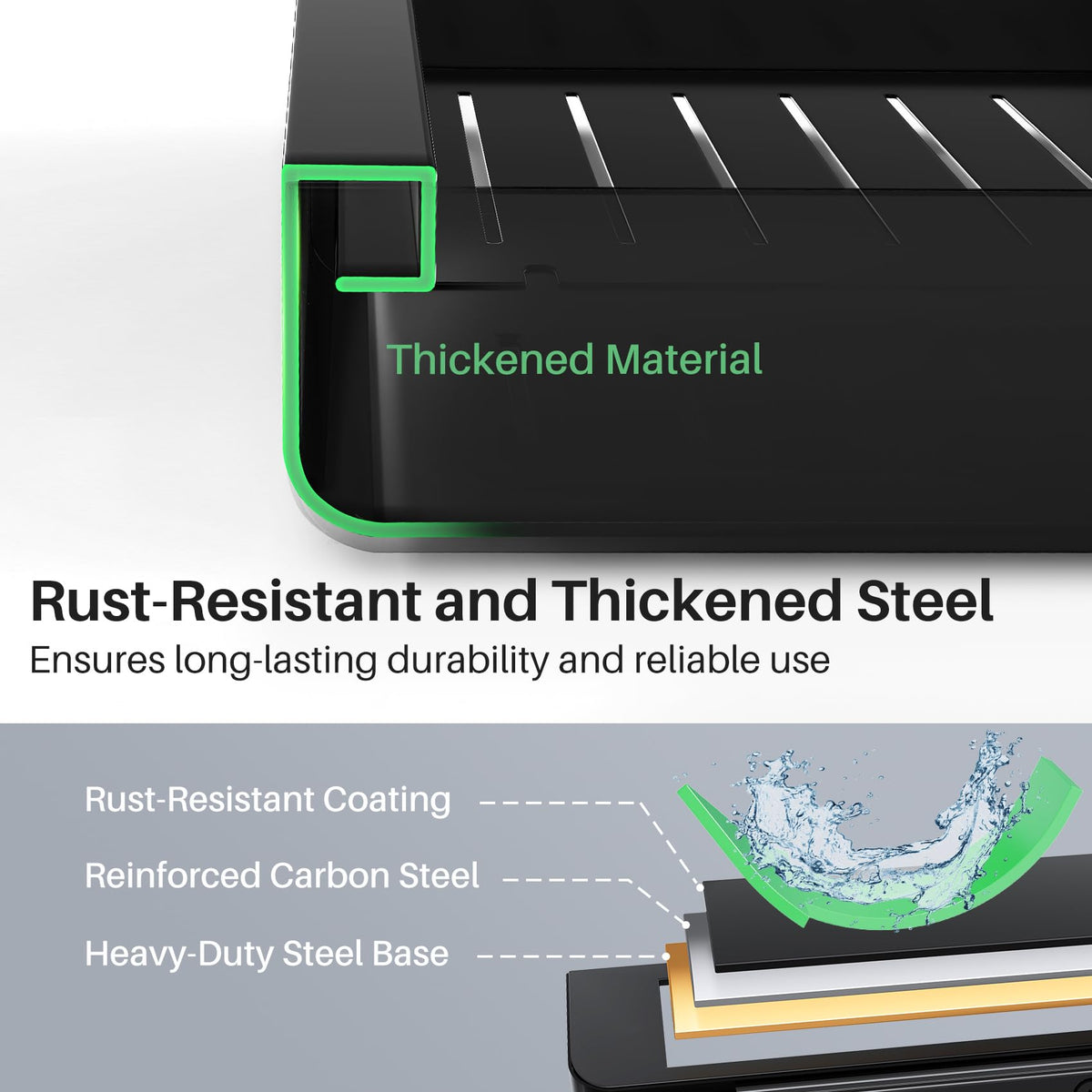 Kitstorack space-maximizing pot and pan storage solution