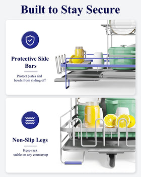 Kitsure cutlery holder keeps spoons and forks organized after washing