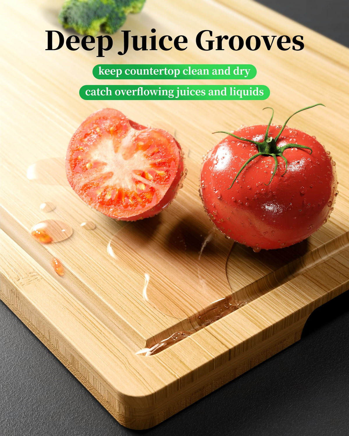 Kitsure eco-friendly bamboo board adds natural kitchen style
